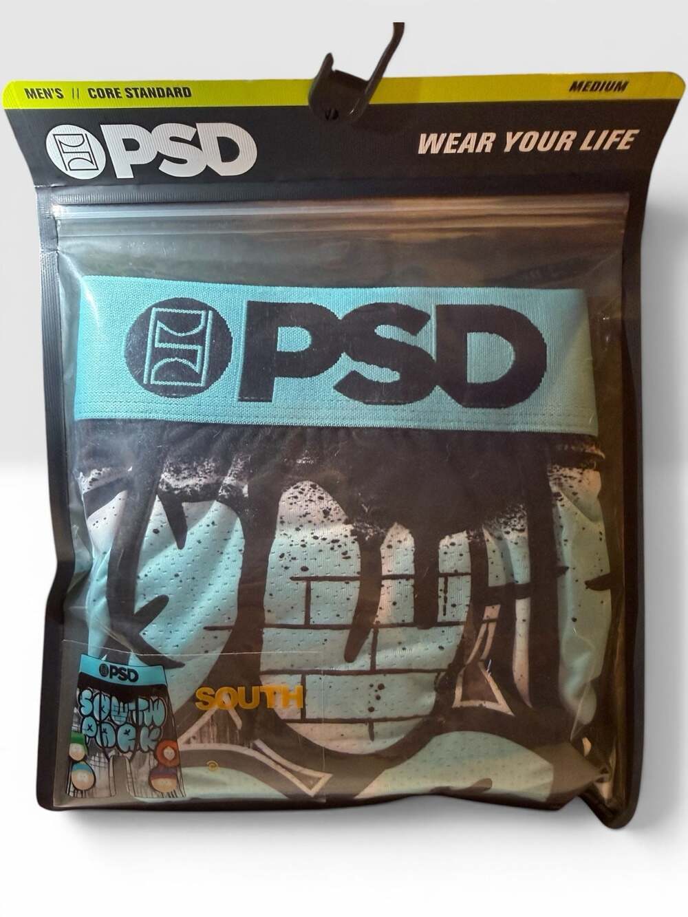PSD South Park Streets Core Standard Men's Boxer Briefs Size Medium